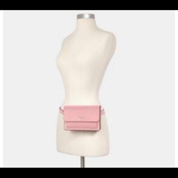 Coach fold over belt bag - pink - Picture 5 of 7